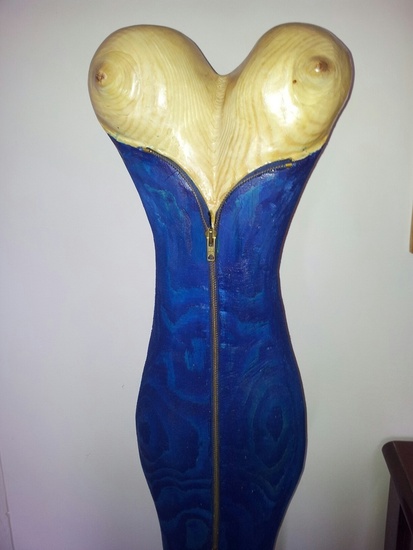Torso bleu