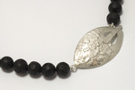 Moonscape Collection is created from natural lava beads in differing sizes, shapes and colours combined with unique pieces of 100% recycled reticulated silver. I love the contrast of the dark lava beads with the crisp reticulated silver, but the two textures complement each other wonderfully