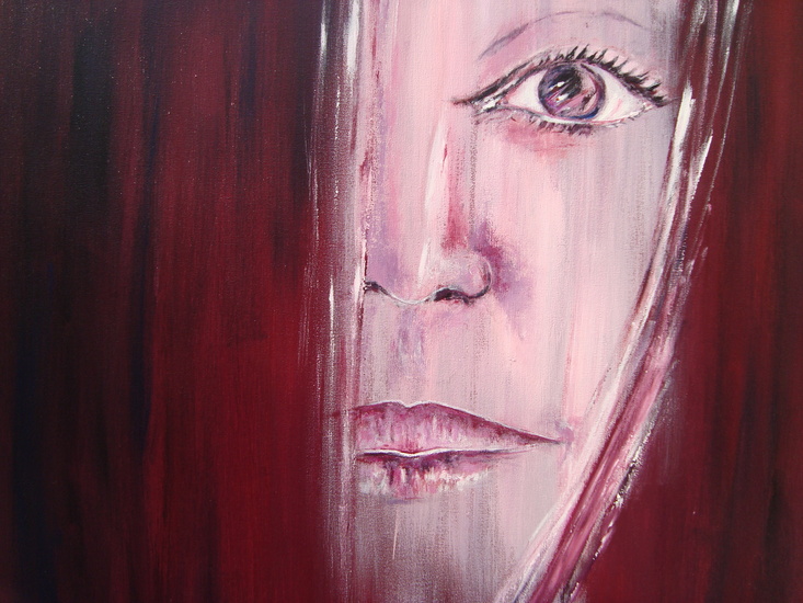 pink (coloured face)