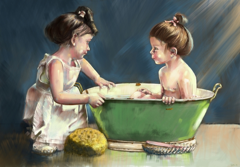 Twee meisjes