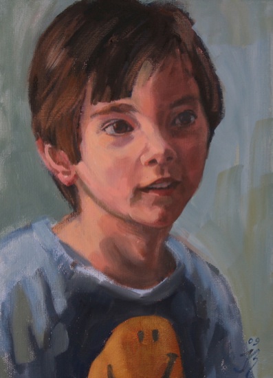 Portret van Tijn