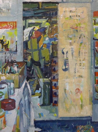 Doorkijk in kringloopwinkel