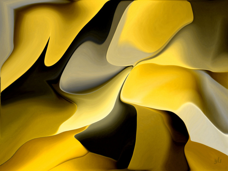 Yellow abstract