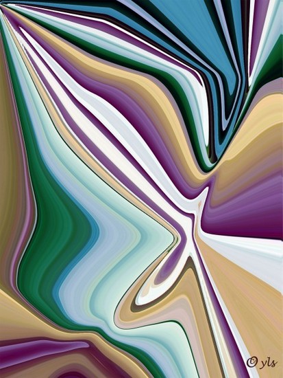 Speelse beweging zand