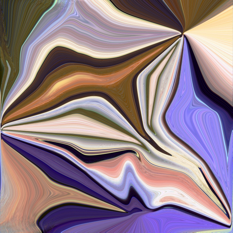 Speelse beweging lila