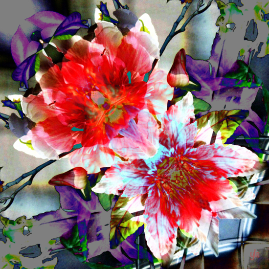 Kunstbloemen veranderen in Art