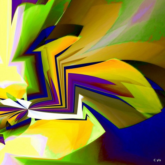 Kantelbaar groen/paars