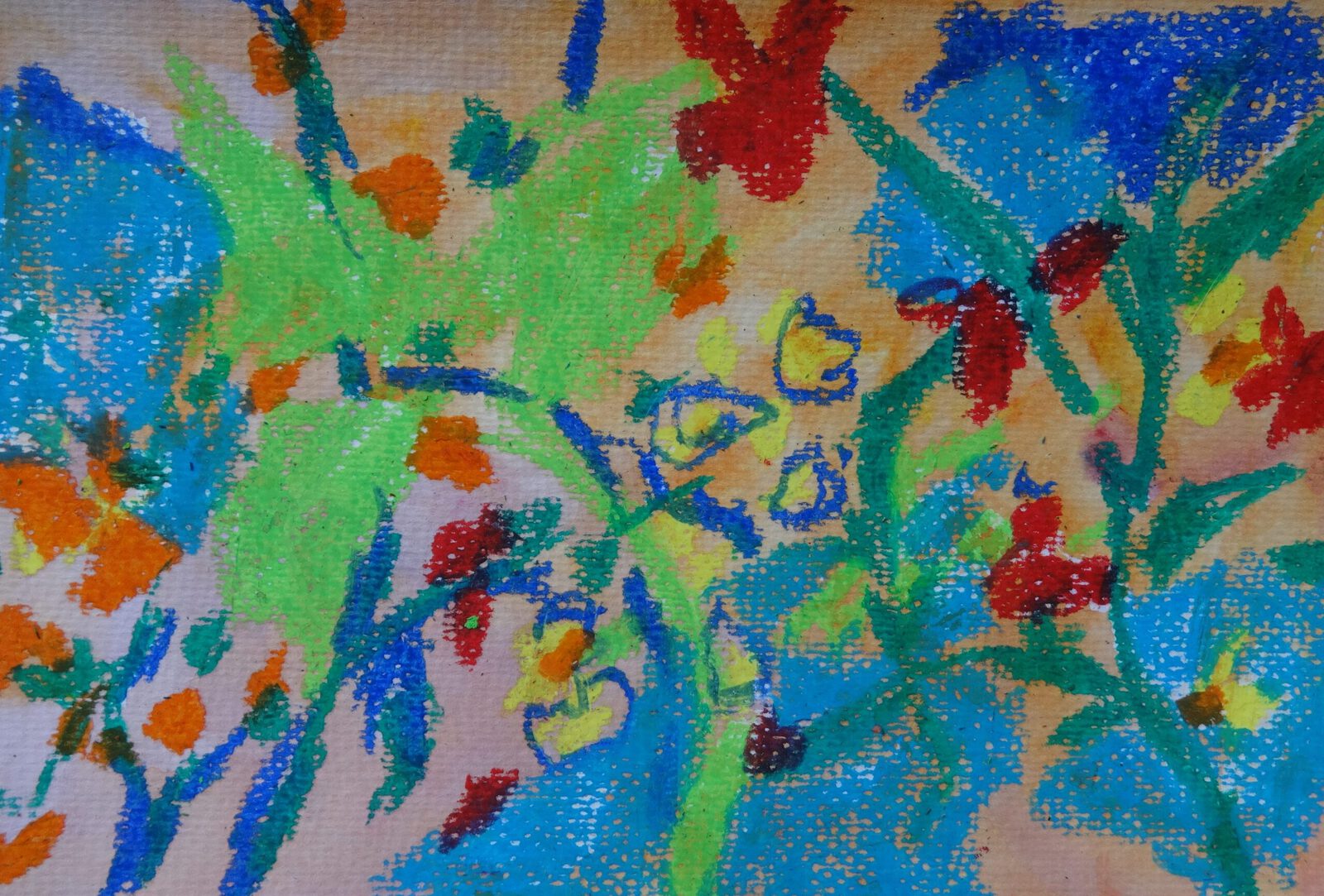 bloemenfantasie compositie