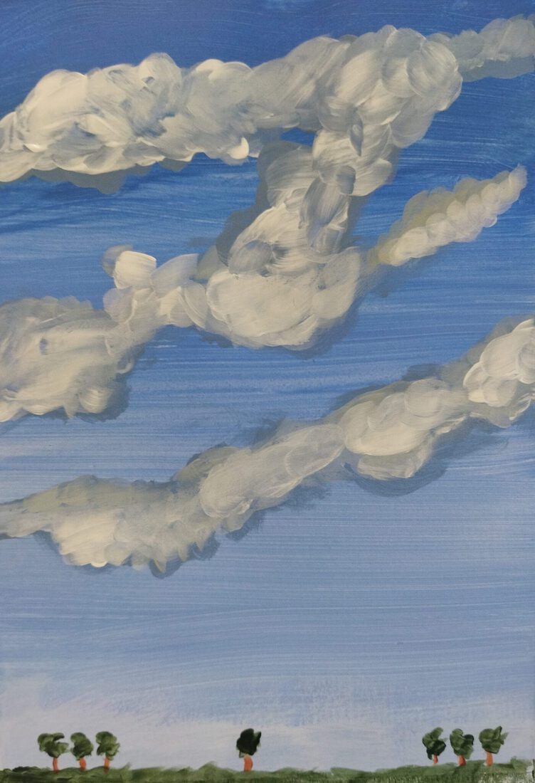 wolkenluchtlandschap