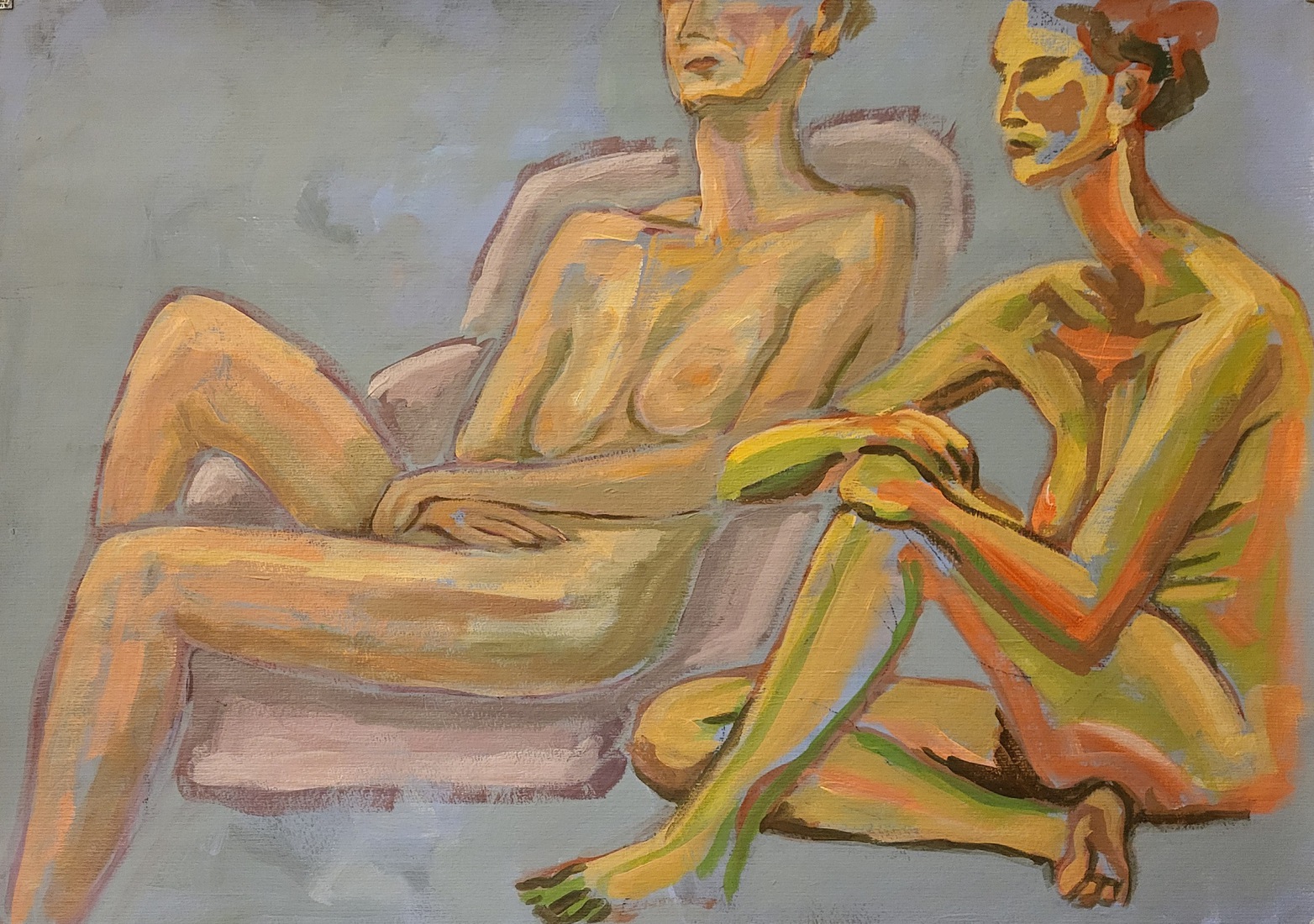 2 vrouwen naakt 2024