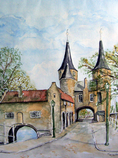 achterzijde Oostpoort