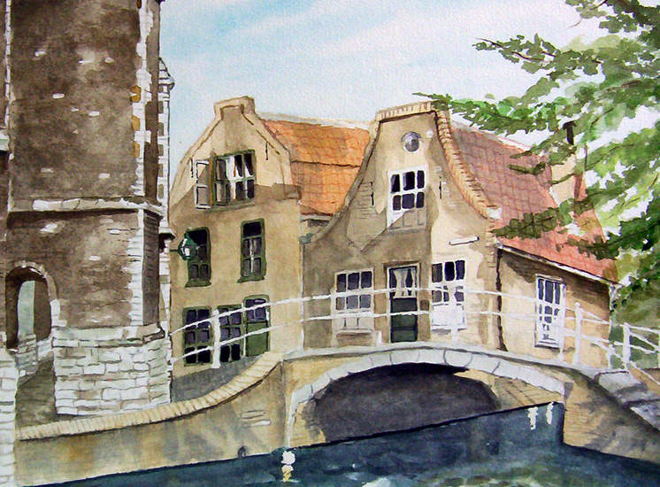 Oud stukje Delft