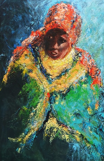 Sterke Afrikaanse vrouw 1