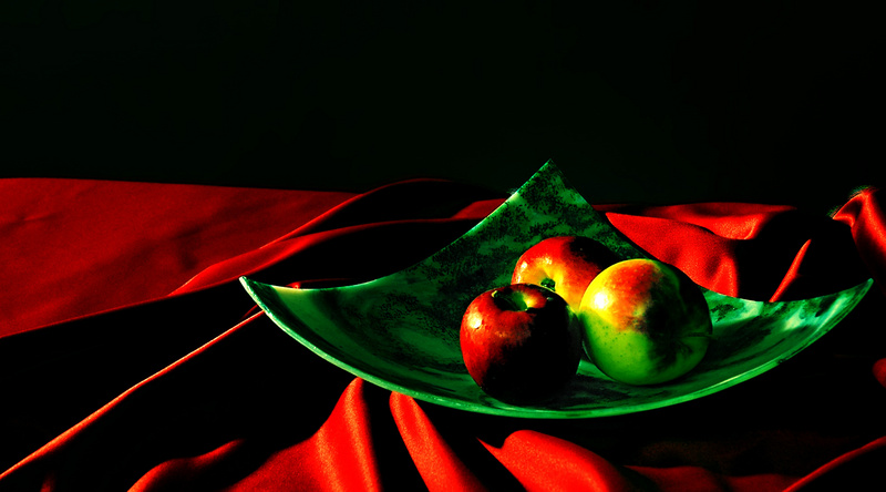 Fruit op een schotel