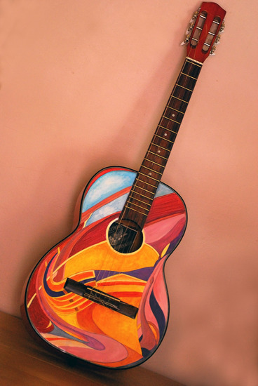 'Psychedelic' gitaar