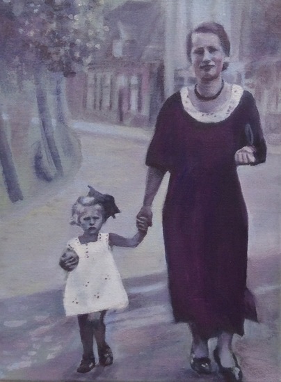 Oma en moeder van Heleen