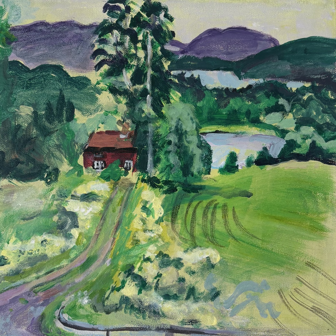 Red house