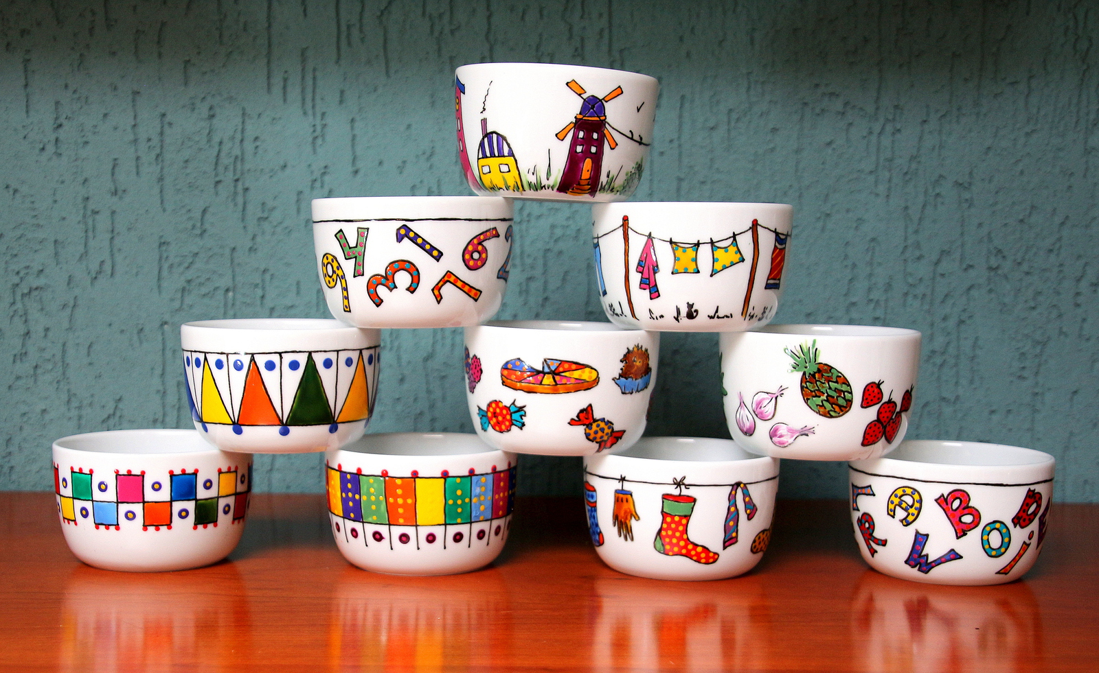 Fantasie Snack Kommetjes