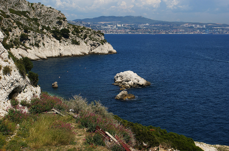 In de verte Marseille