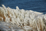 ijs resten en IJsselmeer
