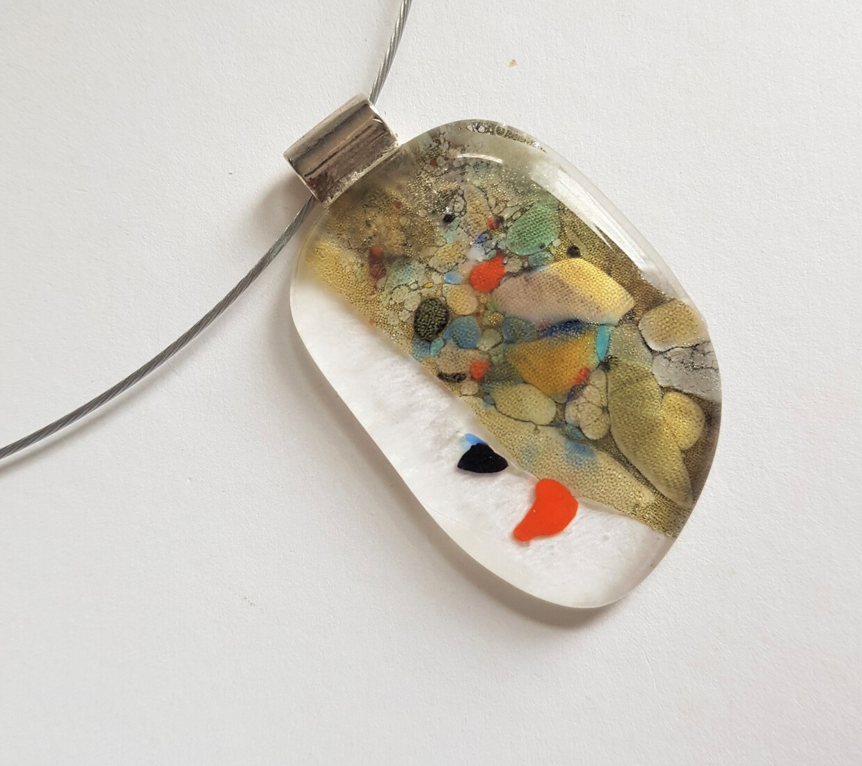 glashanger, geinspireerd op Gustav Klimt