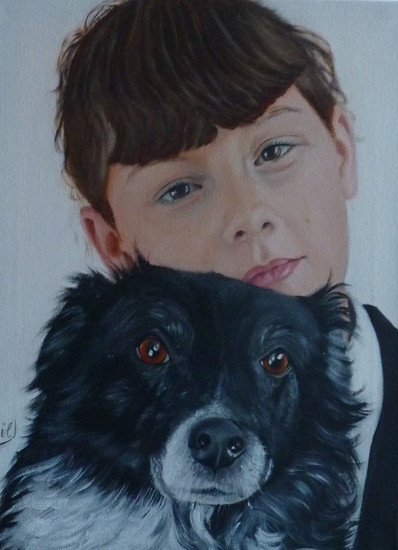 Twee paar bruine ogen