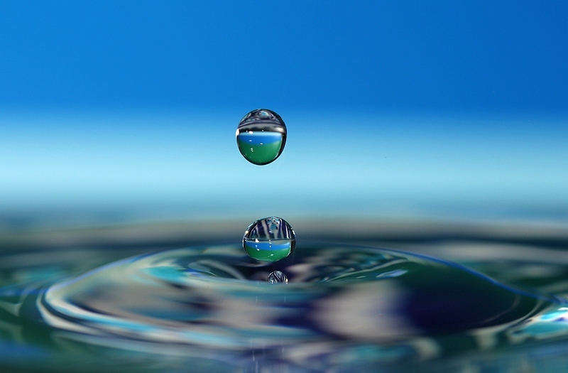 DE EERSTE DRUPPELFOTO'S