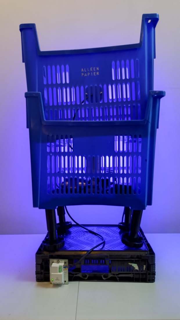 017 Kinetische installatie: Alleen papier