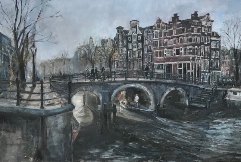 Amsterdam hoek Prinsengracht Brouwersgracht