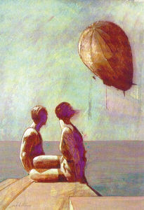 Overleven op een zee van vergetelheid 