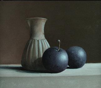 Stilleven met romeins flesje