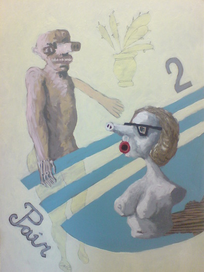 'Paar', C. Boy/N. Boer, 1956/2010