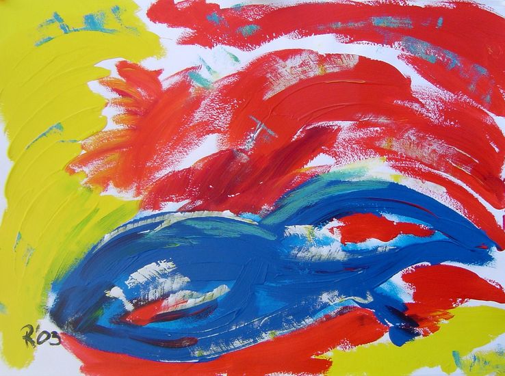 blue, yellow and red 9