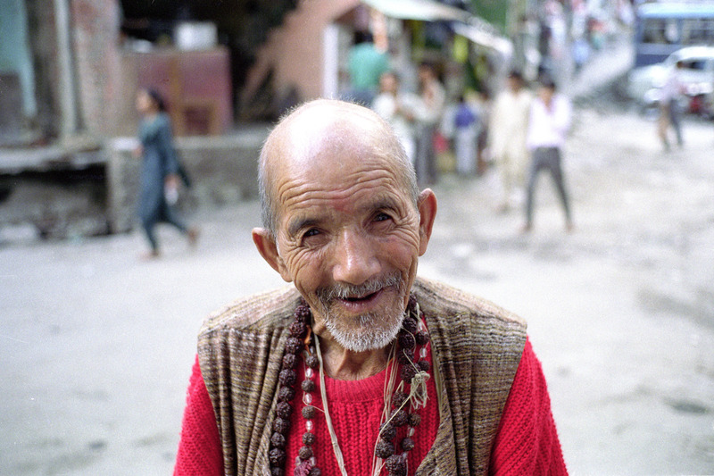 portret oude man