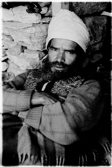portret Sadhu