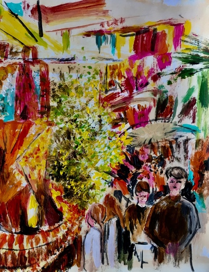 Kleurrijke ïmpressie 