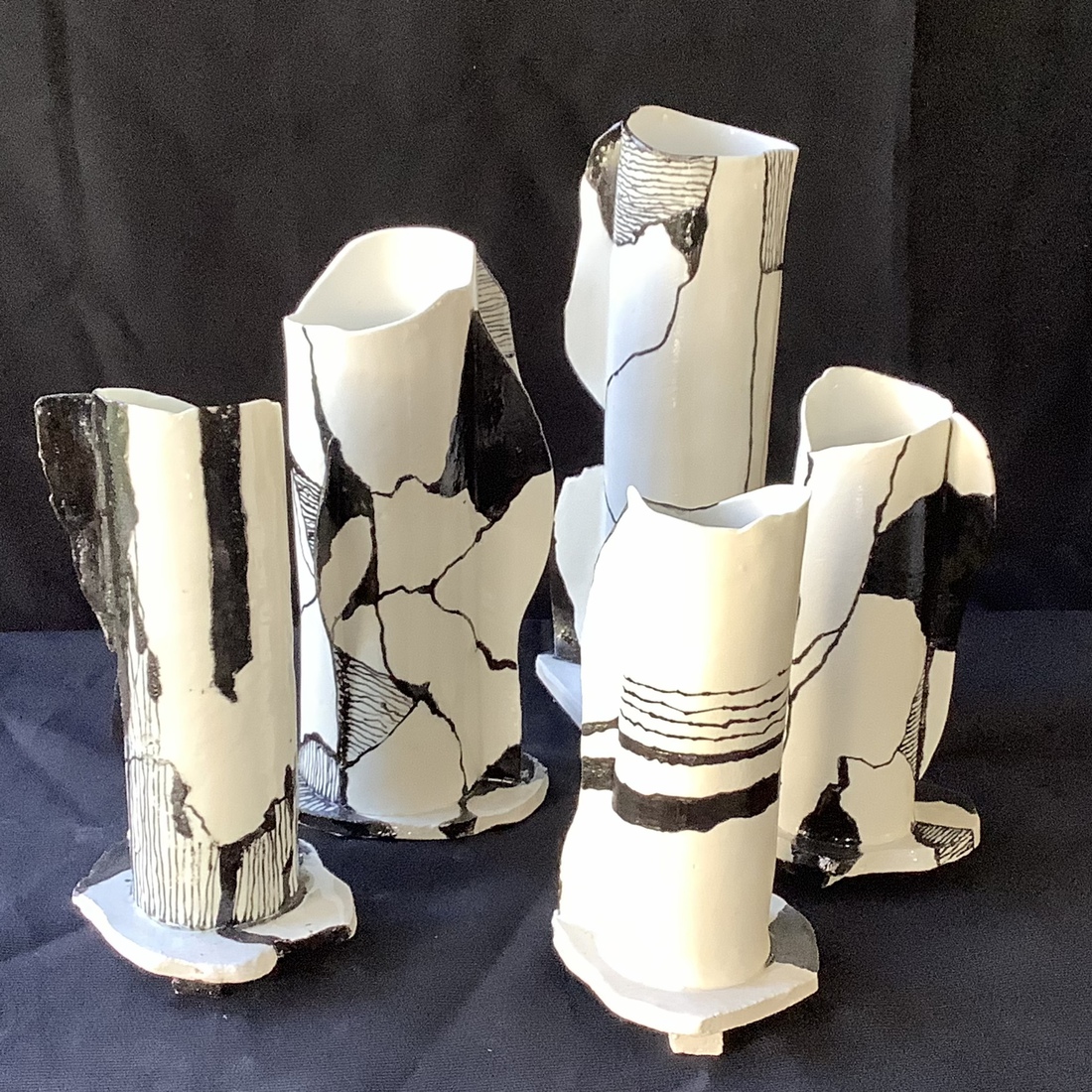 Porseleinen vaasjes 2