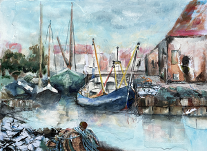 de sfeer van de ijselmeerhavens