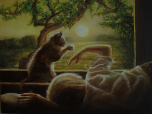 na jaren niet schilderen, toch weer.....