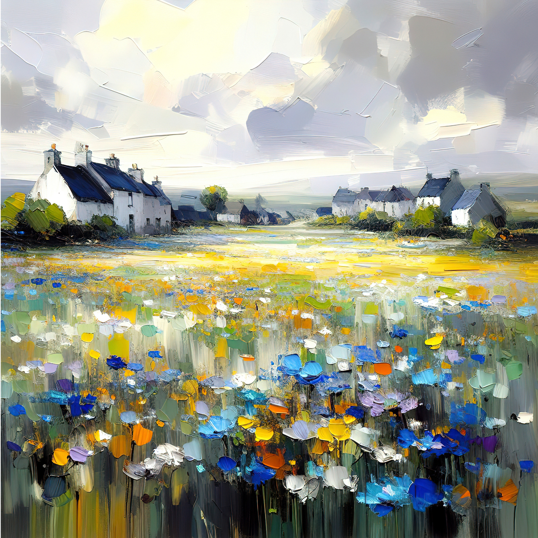 #GA 015, Field of flowers 015