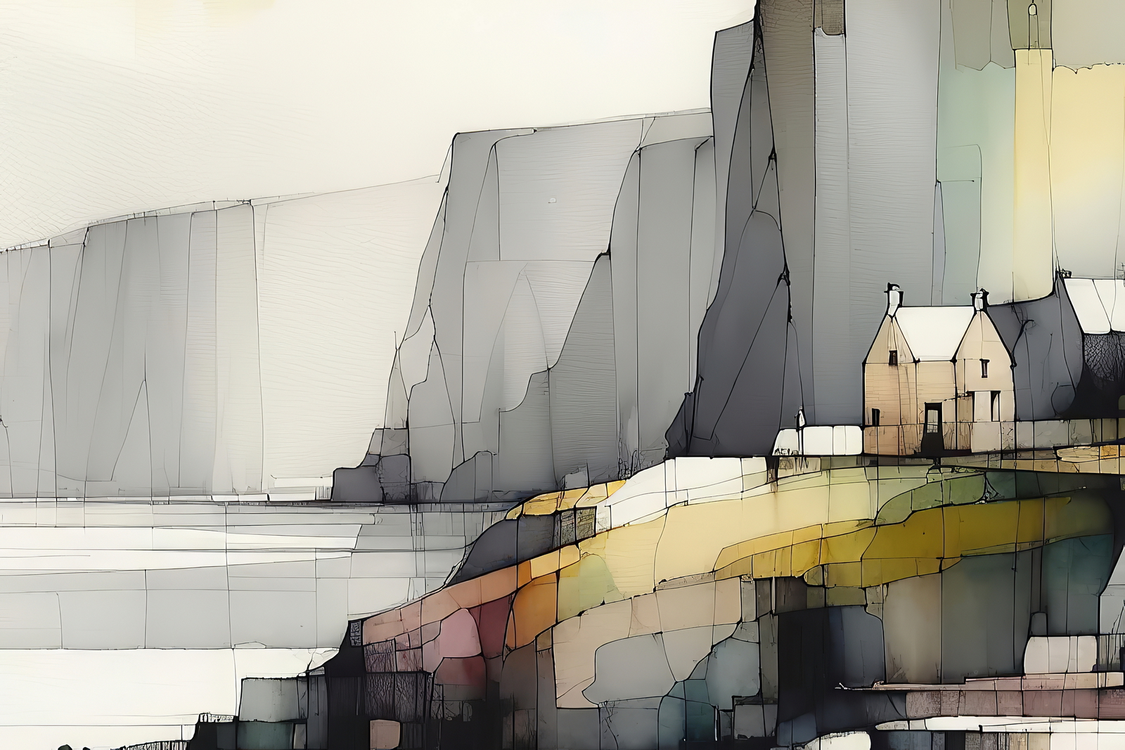 #GA 160 Village on the cliffs 004	