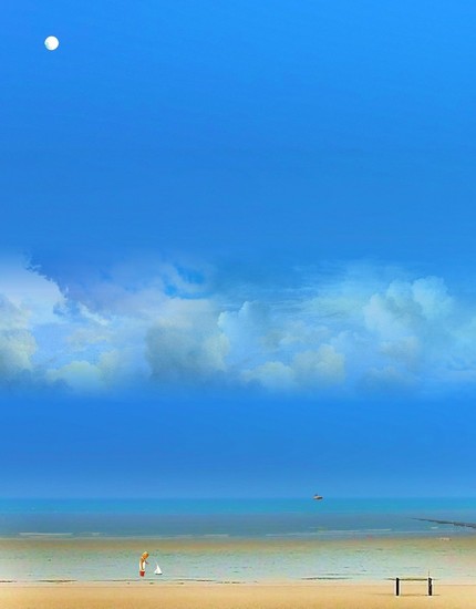 de stilte van de zee