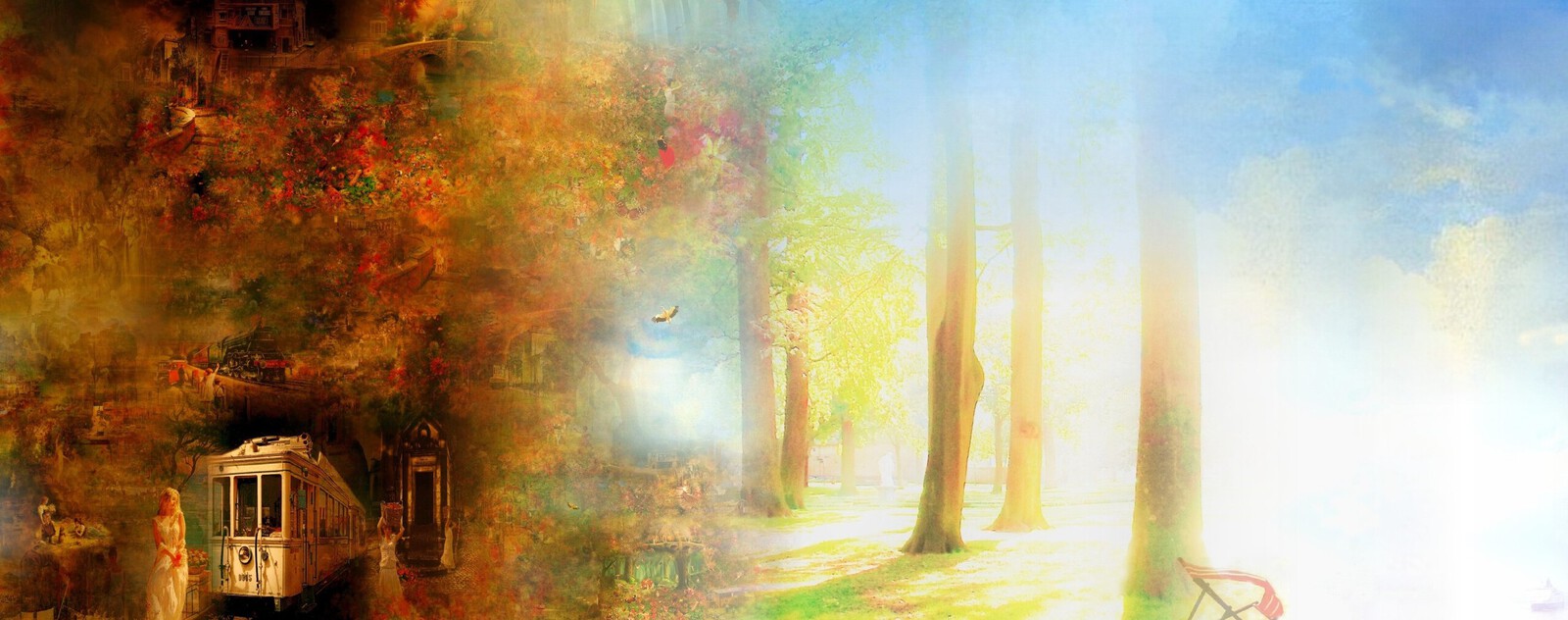 naar het oneindige licht