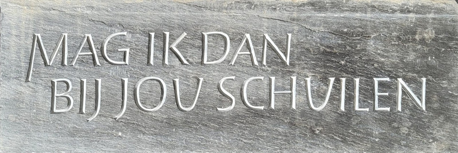 Mag ik dan bij jou schuilen