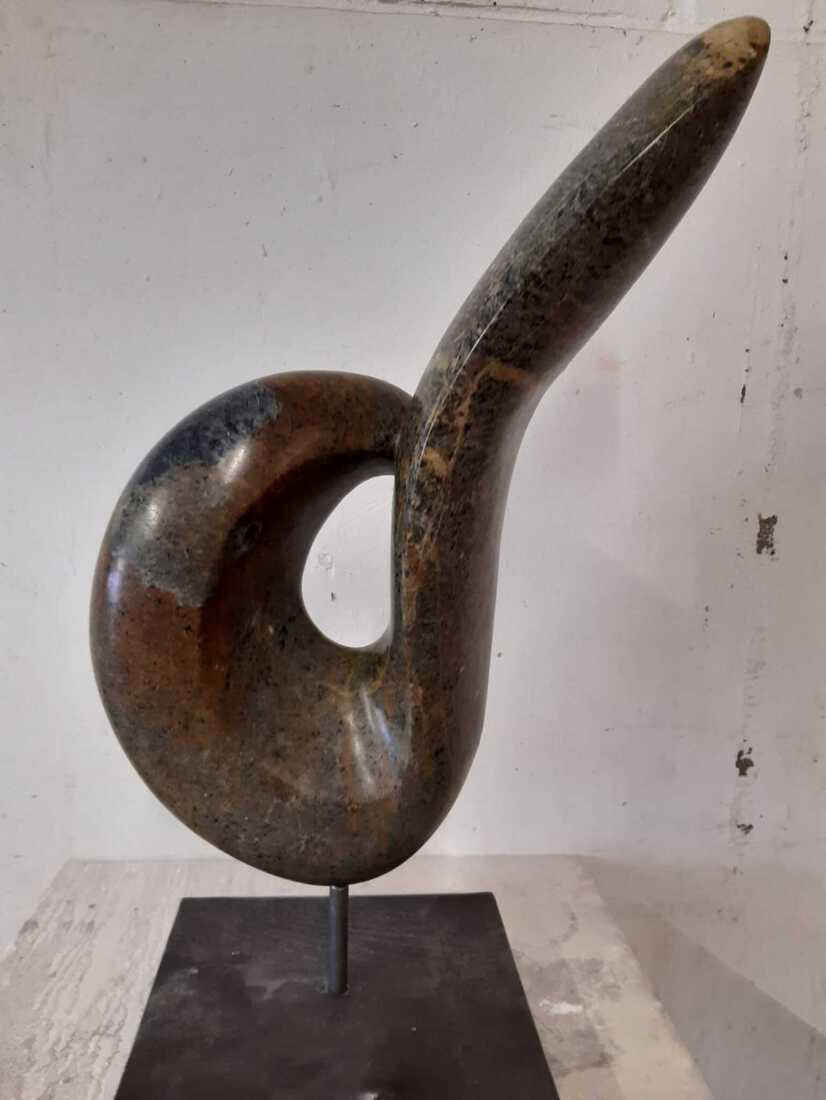 Vrije vorm van Braziliaanse speksteen