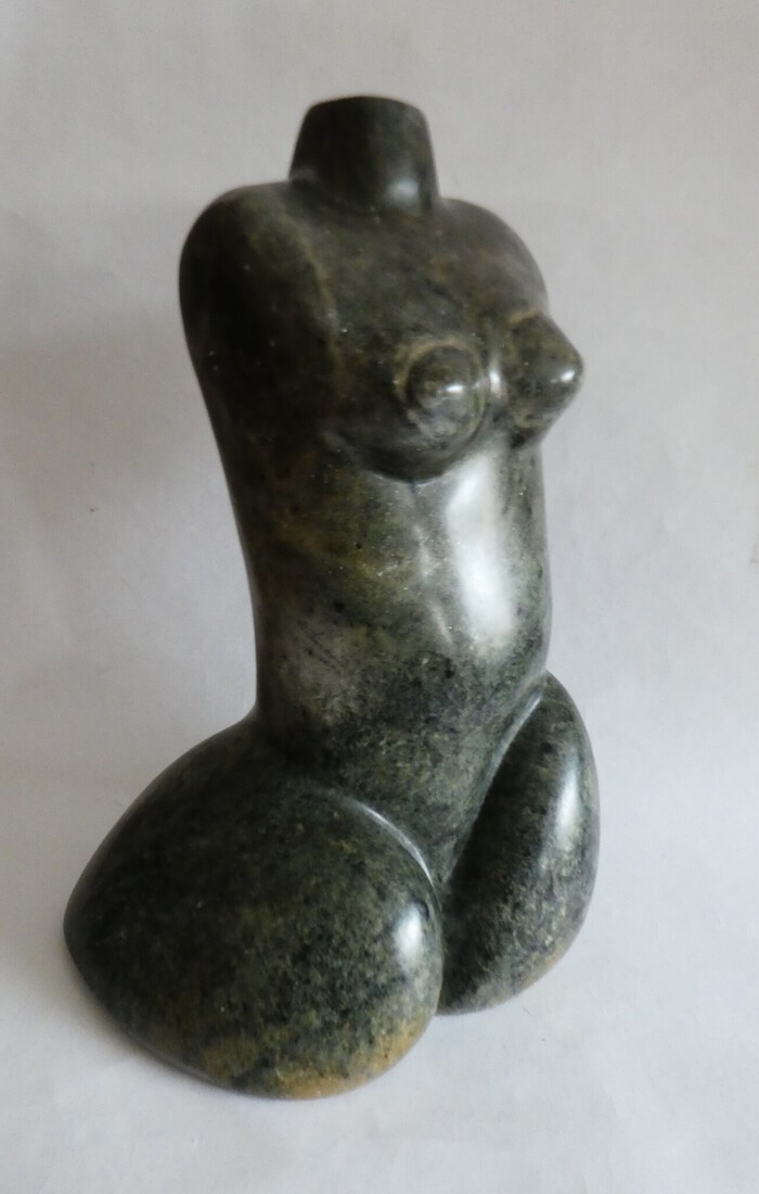 Torso van Braziliaanse speksteen