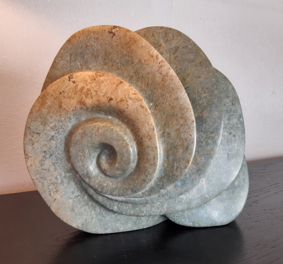 Spiraalvorm van Braziliaane speksteen