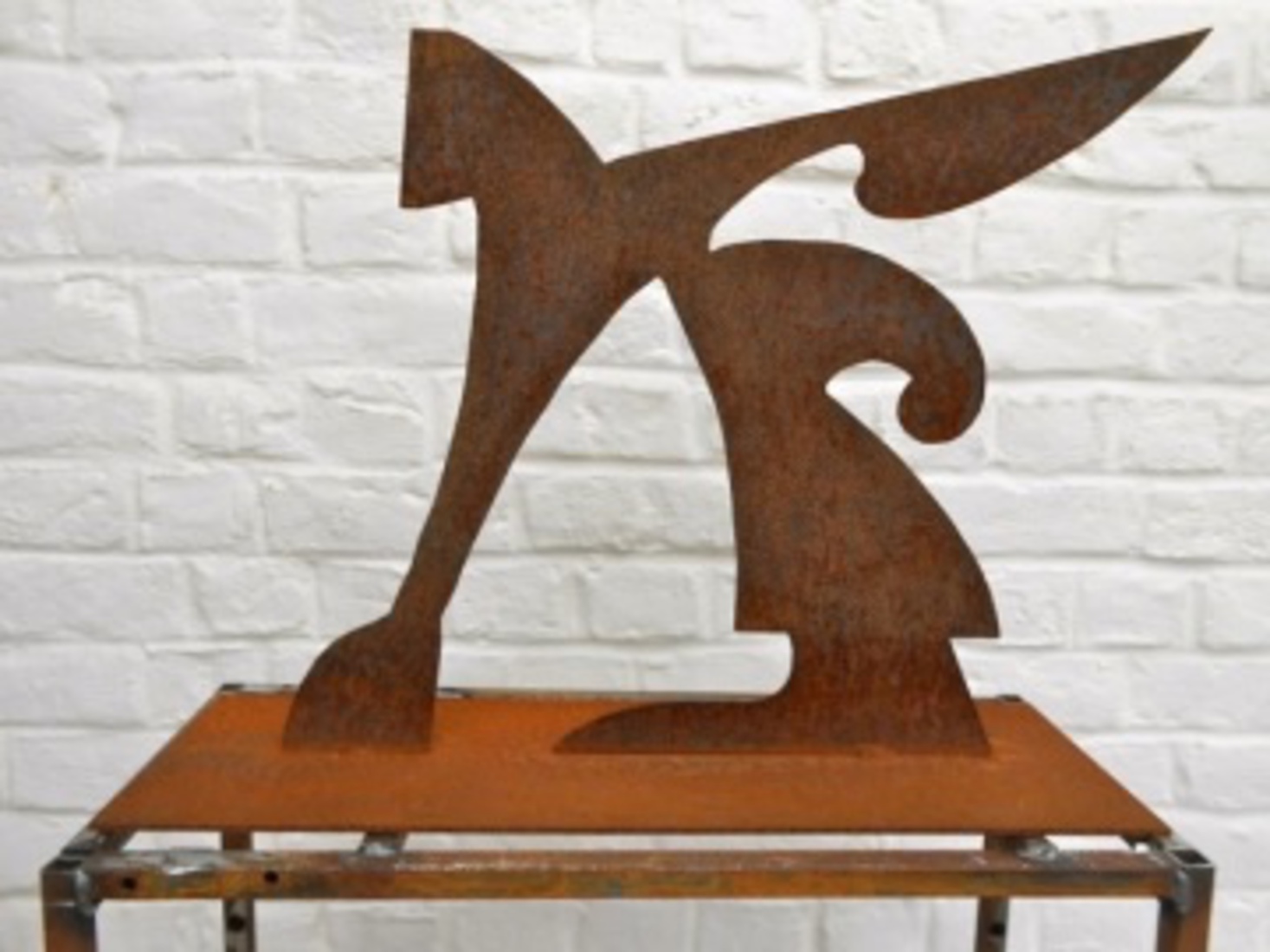 Steely horse . Stalen ros .