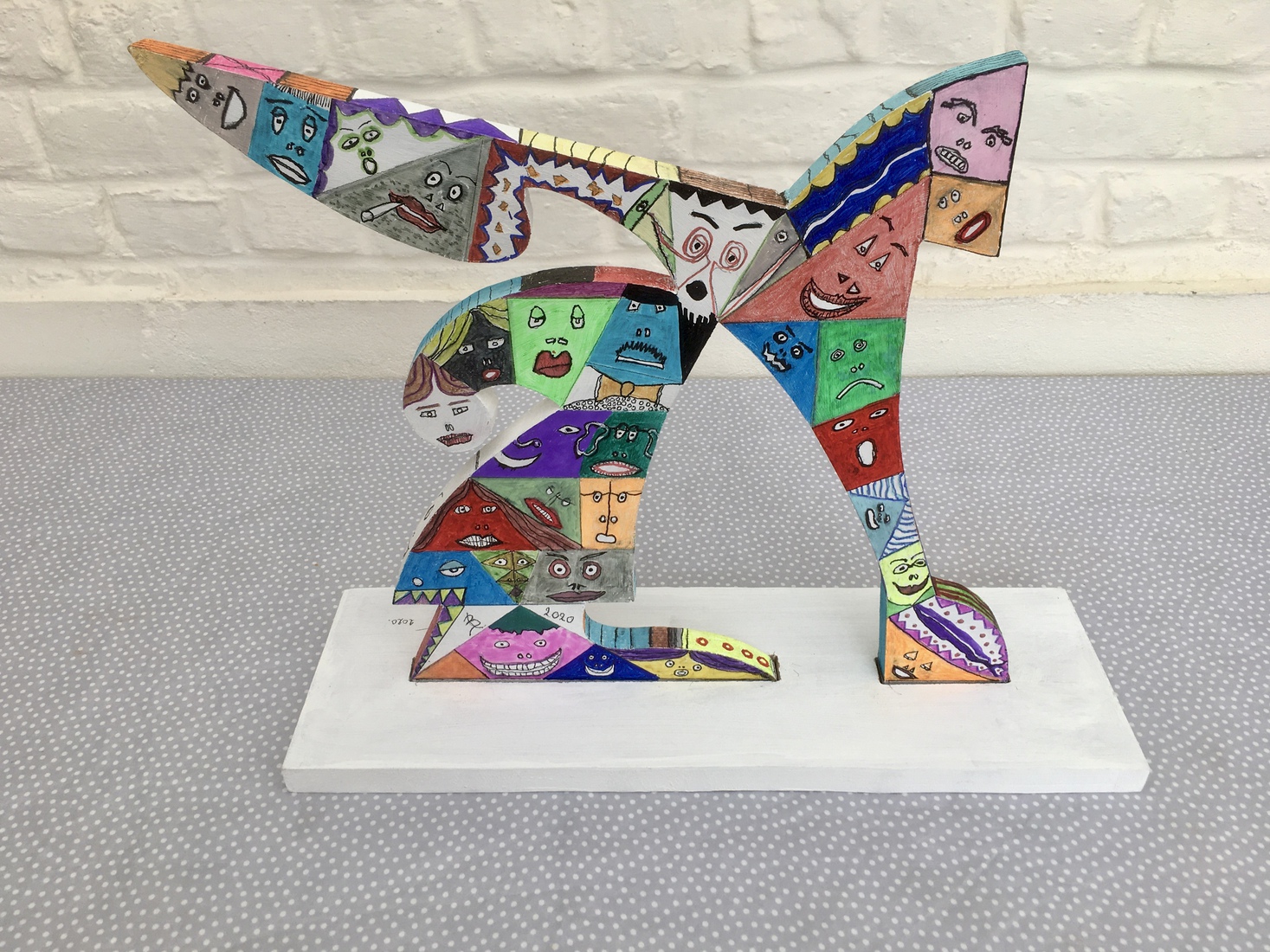 Twin horse. Tweelingpaard.