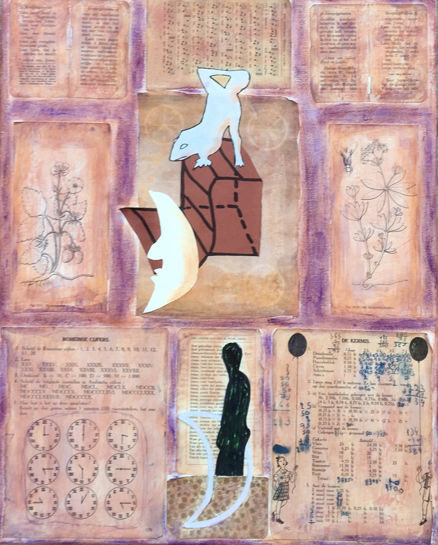 Walking on the Moon . Wandelen op de maan .